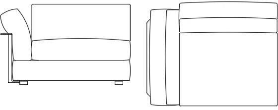 Adagio — dimensions drawing 1