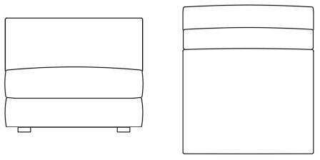 Adagio — dimensions drawing 2