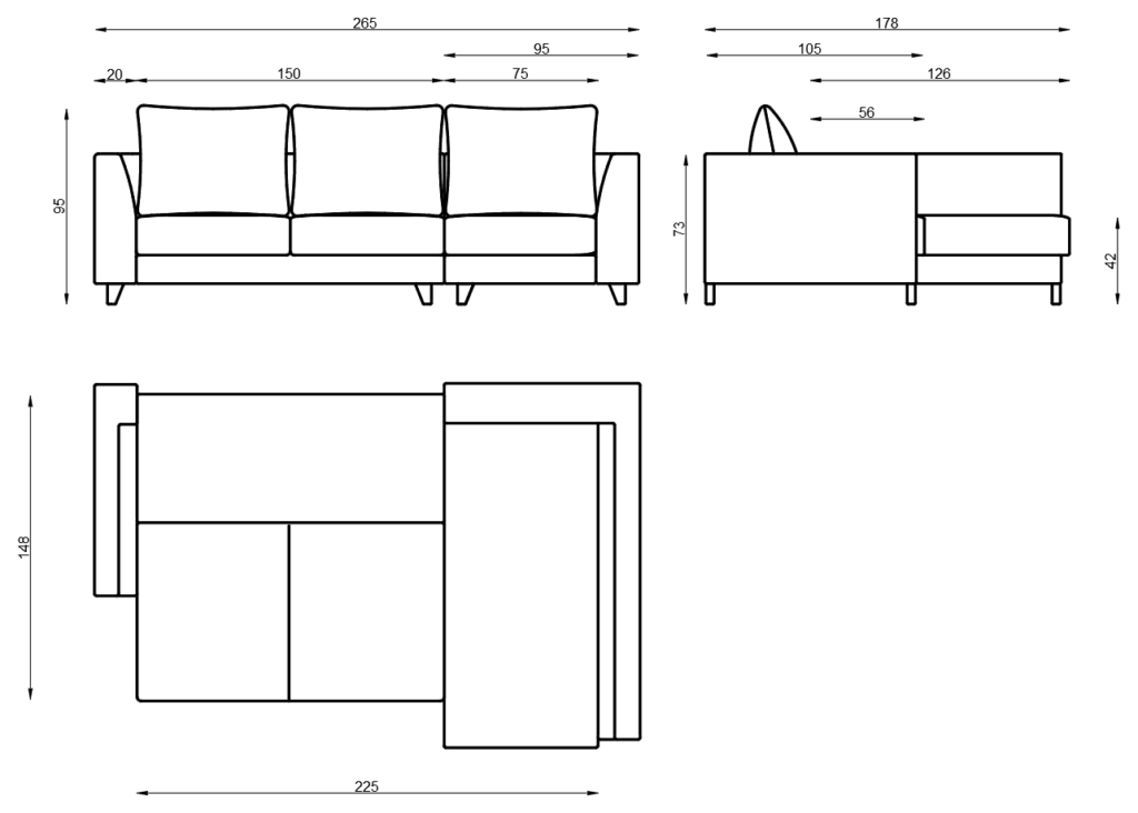 Alyaska - 2 — dimensions drawing 2