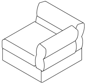 Calvaro — dimensions drawing 2