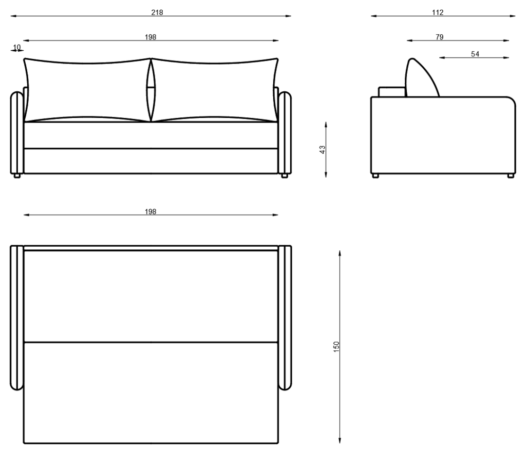 Keln — dimensions drawing 1