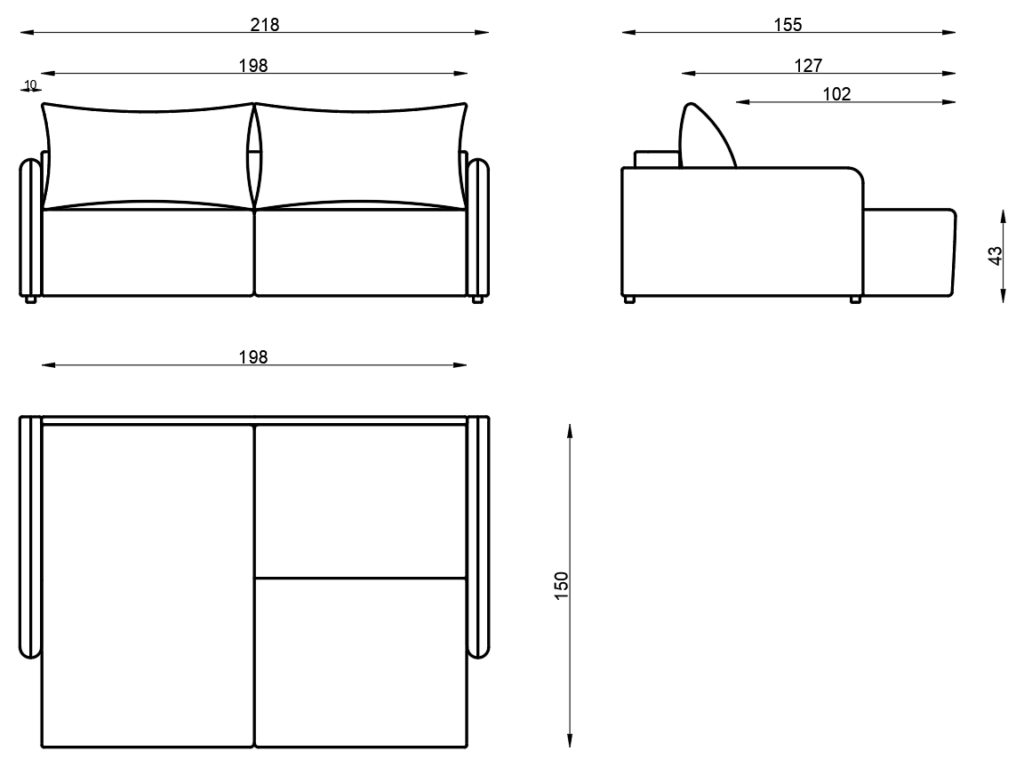 Keln — dimensions drawing 2