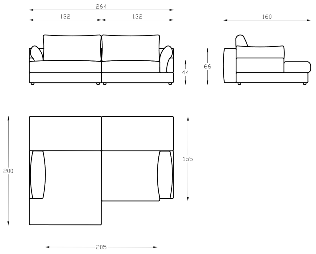 Madrid — dimensions drawing 4