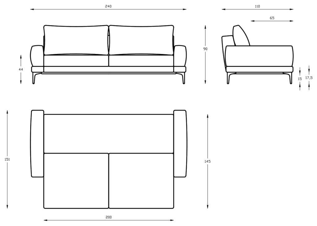 Malta — dimensions drawing 3