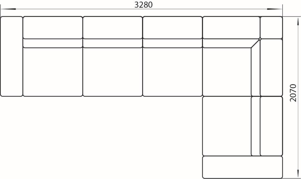 Modena — dimensions drawing 13