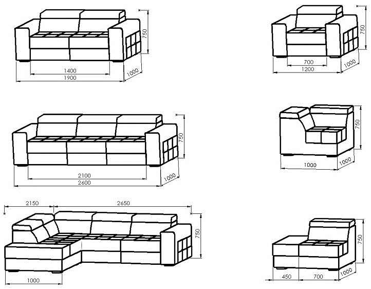 Orlando — dimensions drawing